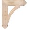 Ekena Millwork Thorton Arts & Crafts Smooth Bracket, Douglas Fir, 5 1/2"W x 24"D x 28"H BKT06X24X28THR03SDF - alternate 3